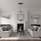 Ekena Millwork Alexa Medallion (Canopies up to 5 5/8"), 30 3/4"W x 21 1/4"H x 3 7/8"ID x 1 5/8"P, Americana Crackle CM21X30ALAMC - alternate 4